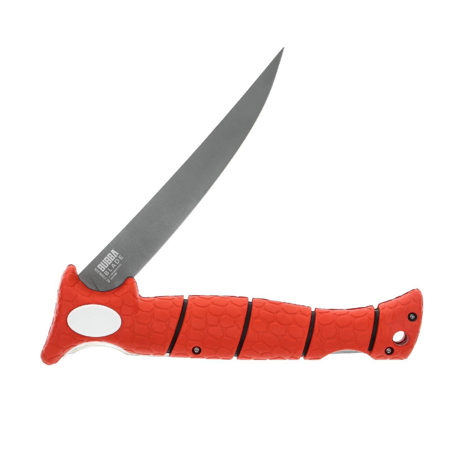 Bubba 7 in Tapered Flex Fillet Folding Knife