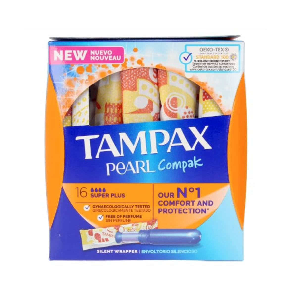Tampax Compak Pearl Super Plus 16