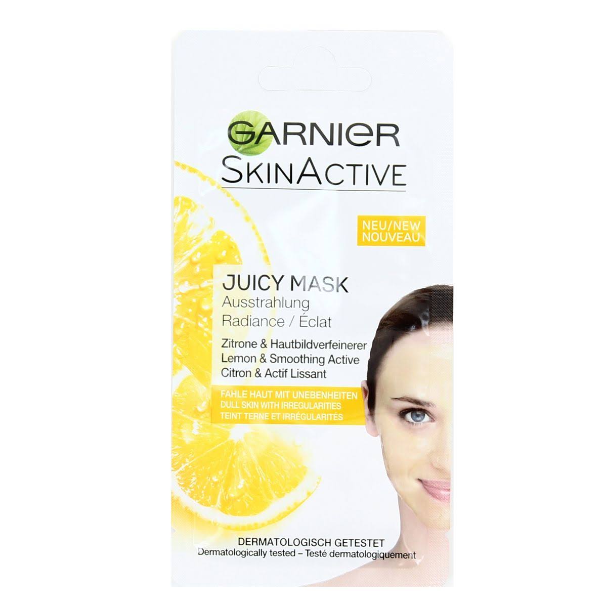 Garnier Boosting Juicy Face Radiance Mask - 8ml