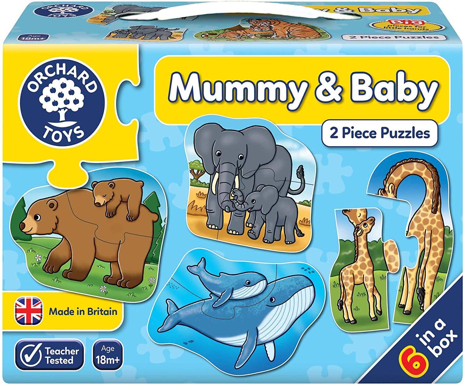 Orchard Toys - 000019 | Mummy & Baby (2 Piece Puzzle)