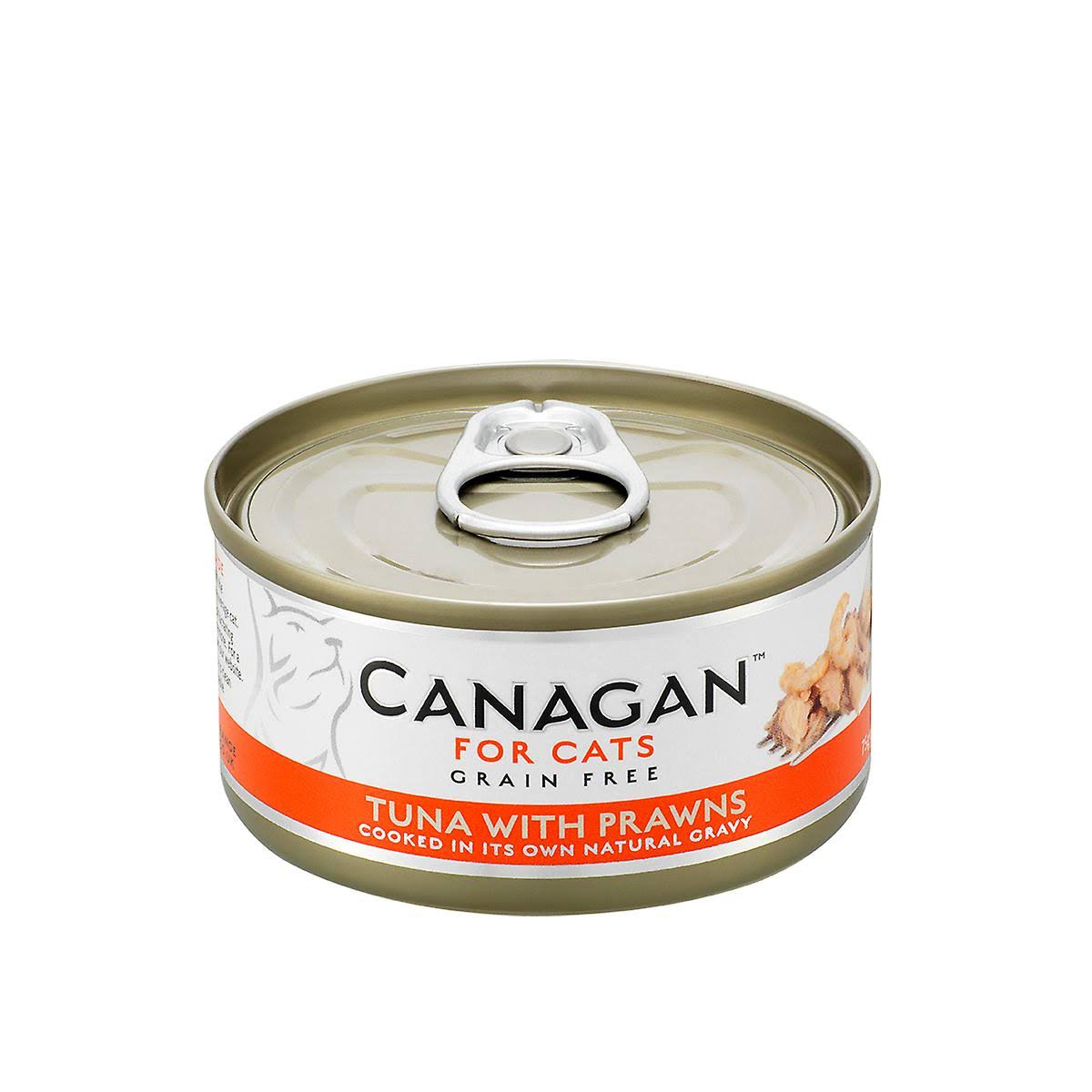 Canagan 75g Tuna with Prawns Cat Wet Food Can - 75g Can