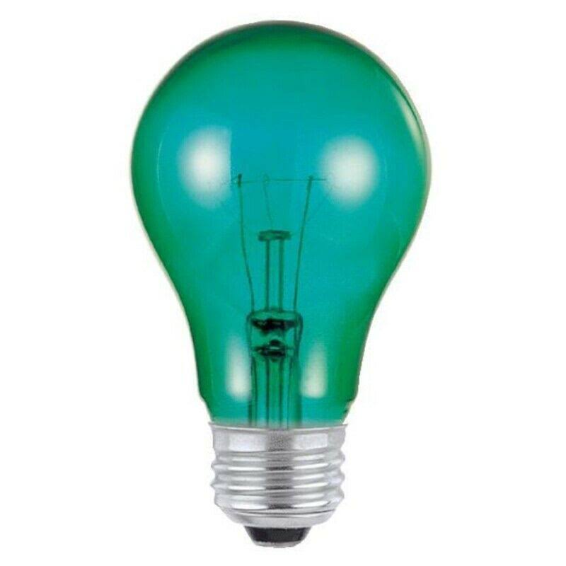 Westinghouse 25 Watt 120 Volt Incandescent A19 Light Bulb - Green