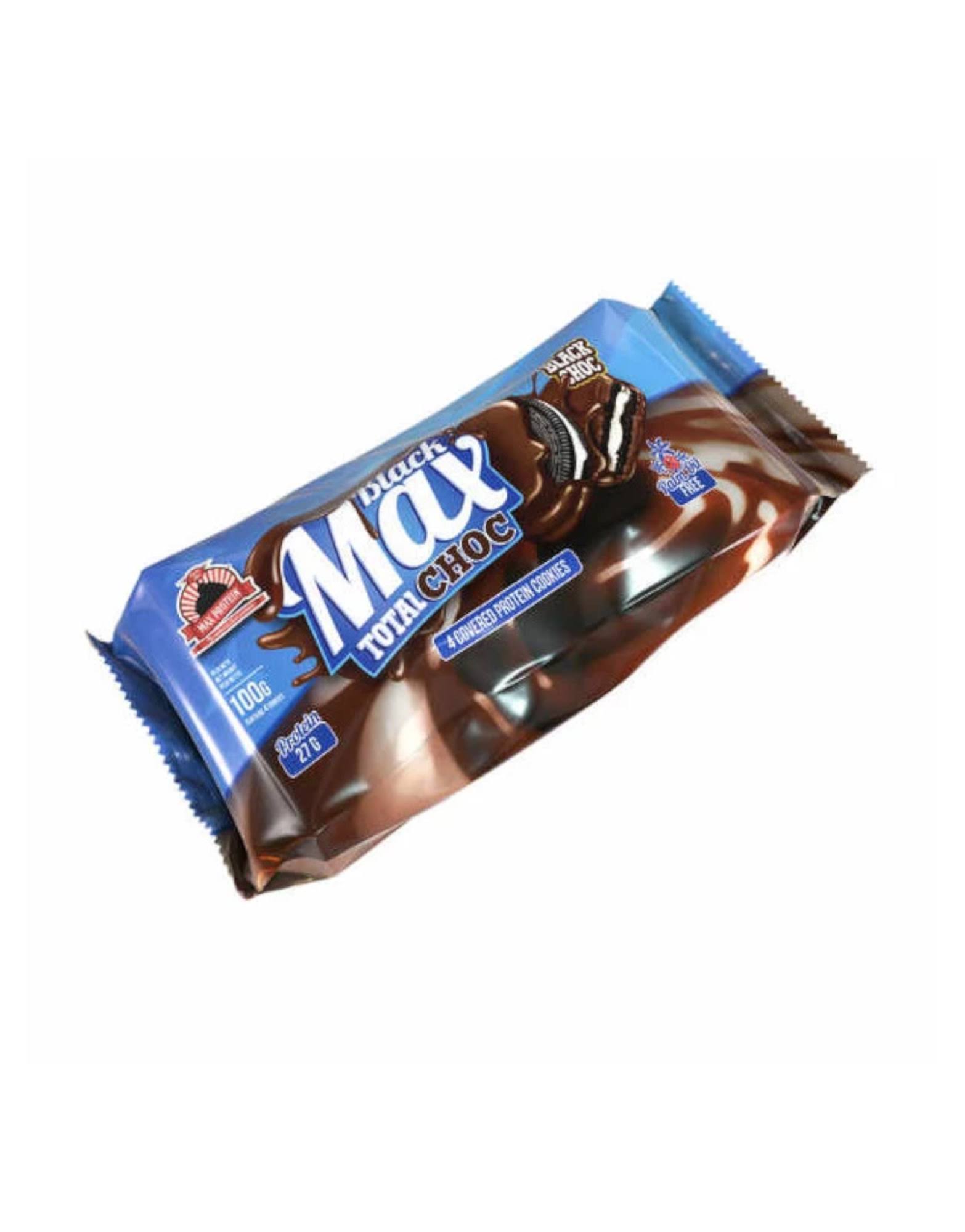 Max Protein - Black Max Total Choc 100 Grams Black Choc