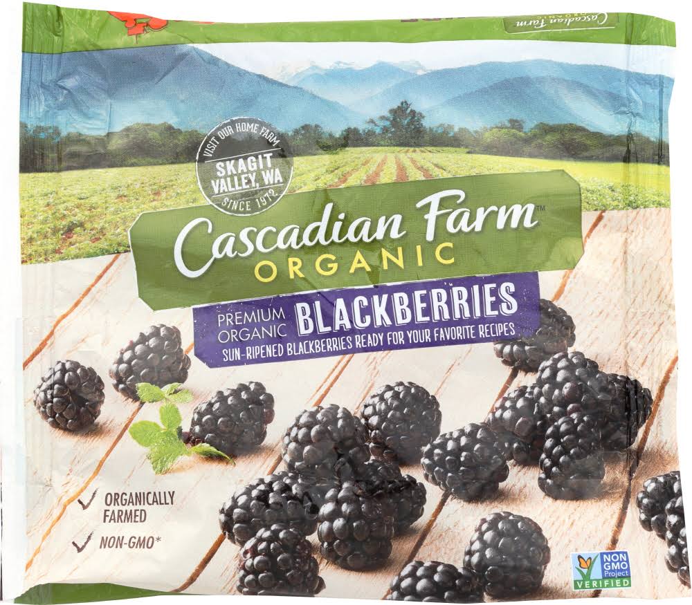 Cascadian Farm Blackberries, Organic - 10 oz