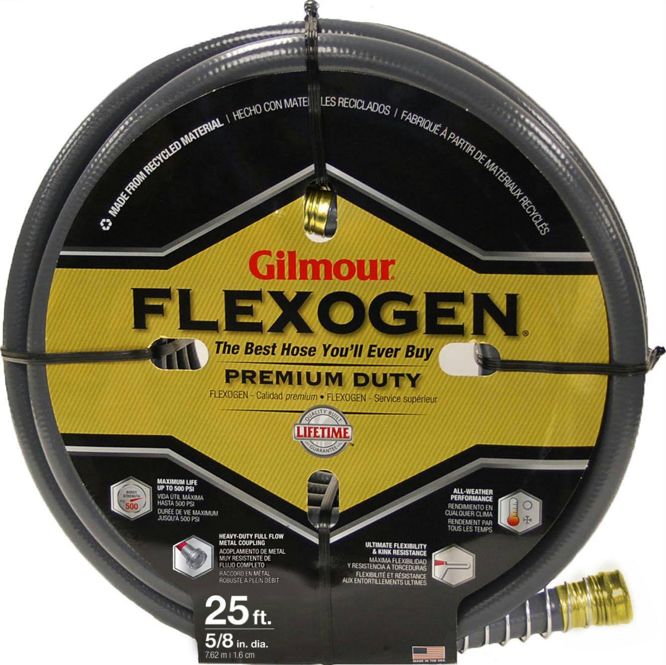 Gilmour Flexogen Garden Hose - 25' x 5/8", 8 ply