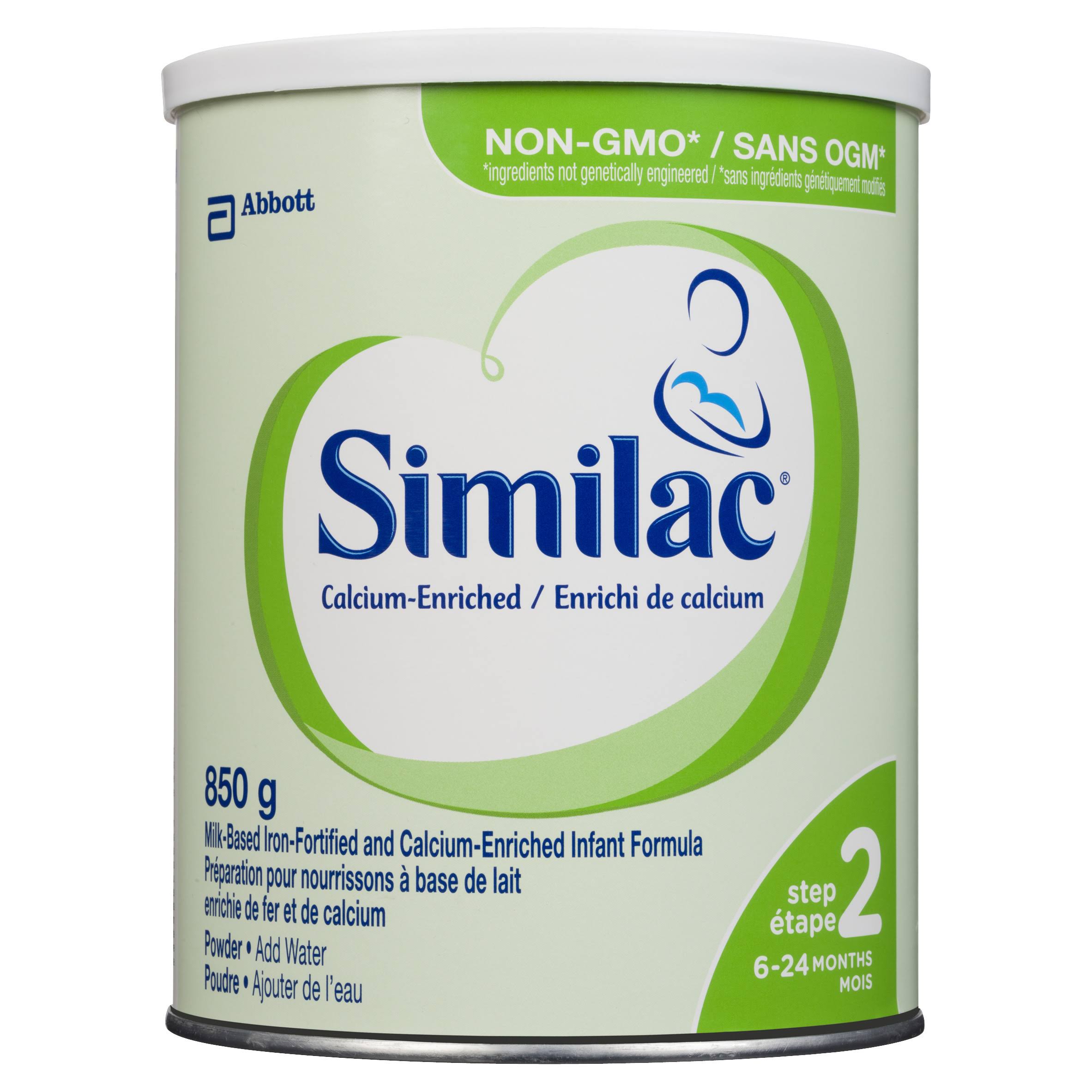 Similac Step 2 Calcium Enriched Baby Formula Powder - 850g