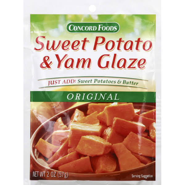 Concord Foods Sweet Potato & Yam Glaze - Original, 2oz