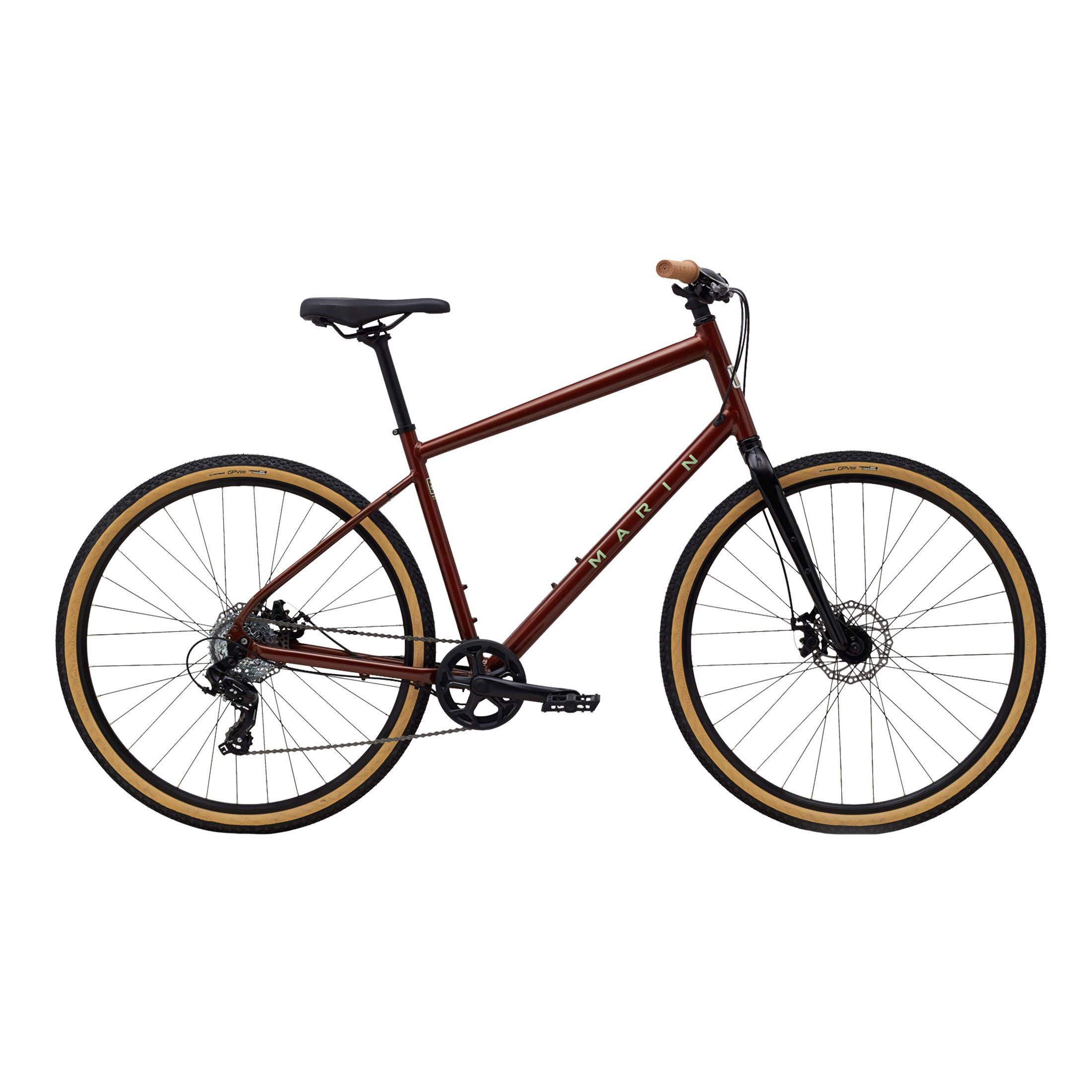 Marin Kentfield 1 Hybrid Bike-Copper