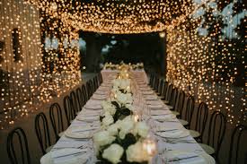 Tuscan-style table layouts wedding