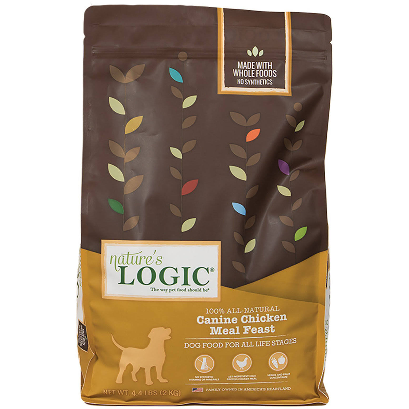 Nature's Logic Canine Chicken Meal Feast Dry Dog Food 26.4-lb
