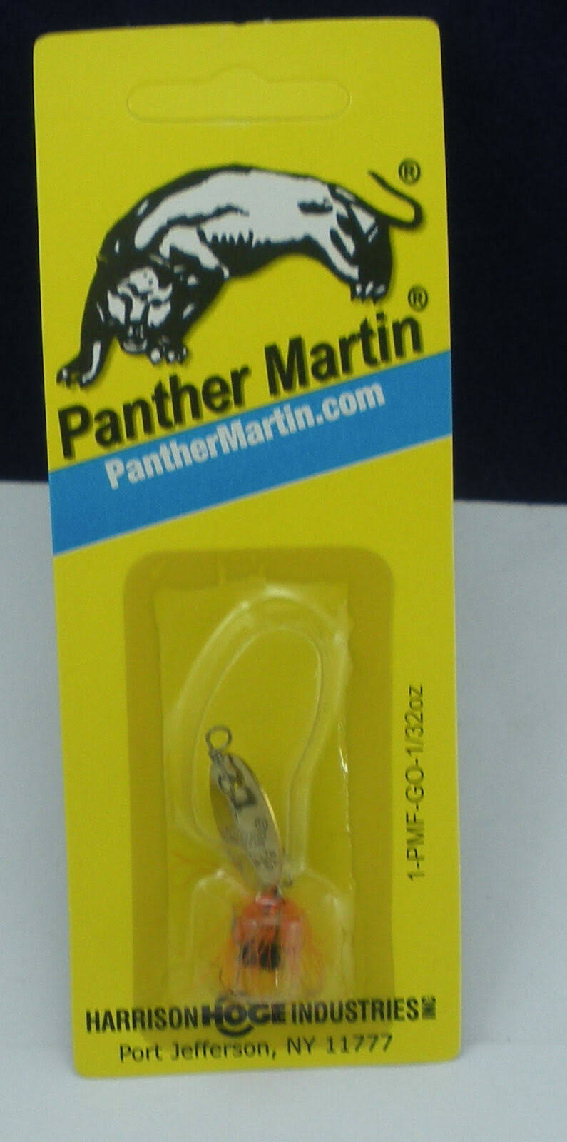 Panther Martin 1PMFGO 1/32 oz Feather Spinner Gold Orange