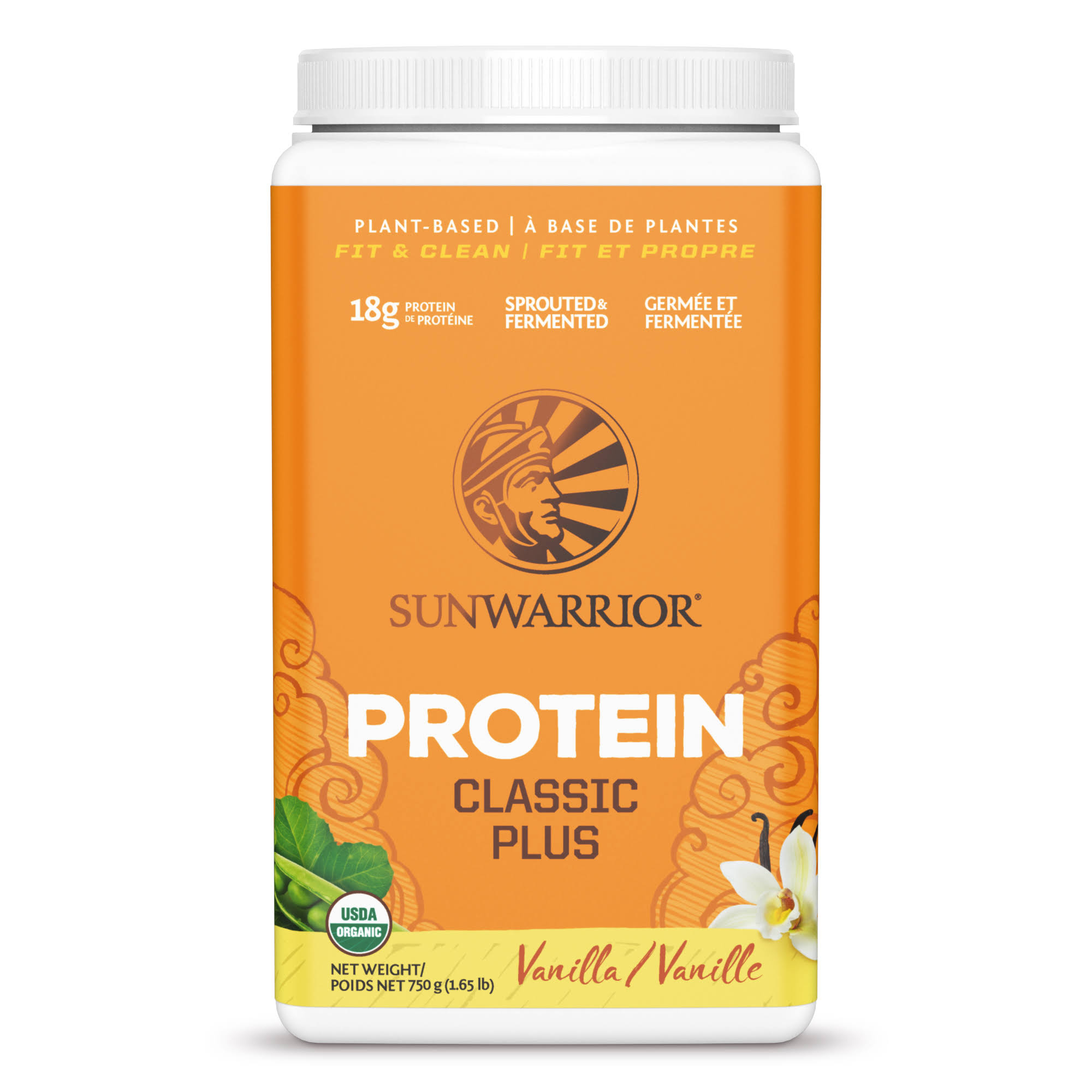 Sunwarrior Classic Plus Protein Vanilla 750 g