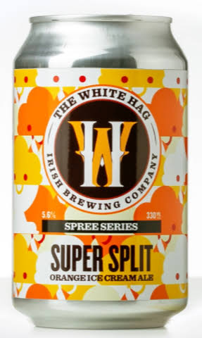 White Hag - Super Split Orange Cream Ale 5.6% ABV 330ml Can