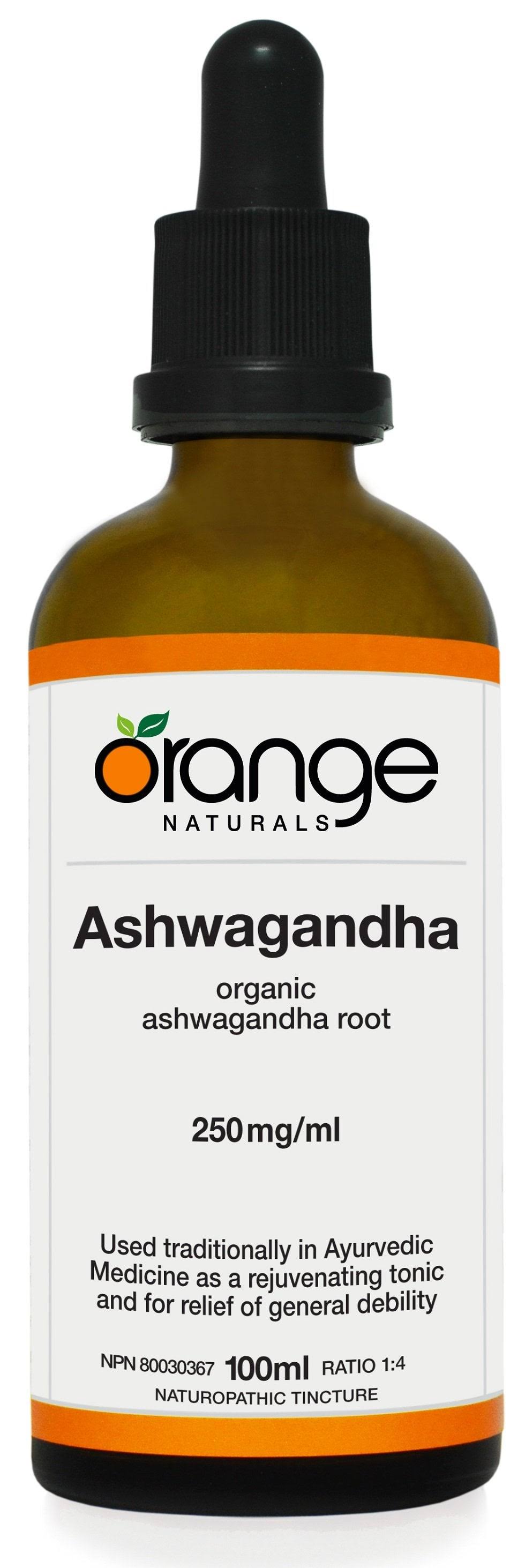 Orange Naturals Ashwagandha 100 ml tincture