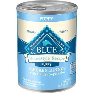Blue Buffalo Blue Puppy Chicken Dinner - Homestyle Recipe, 12.5oz
