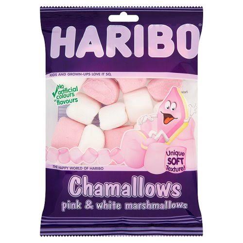 Haribo Chamallows - Pink and White, 140g