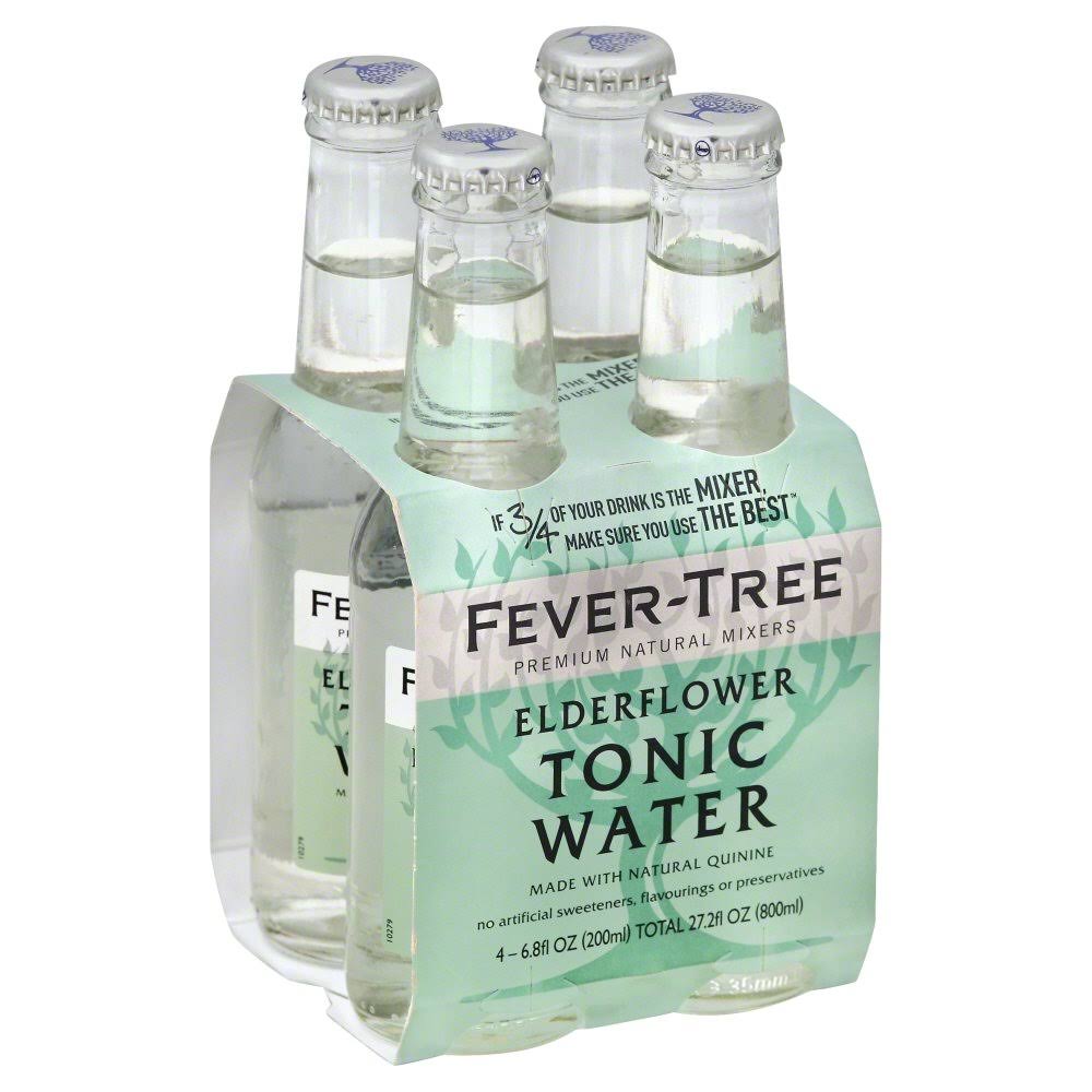 Fever-Tree Elderflower Tonic Water - 4 Pack