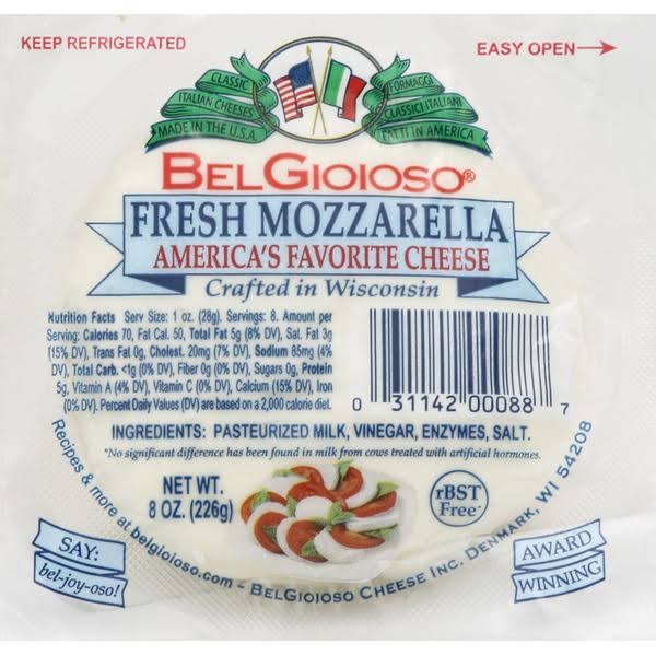 BelGioioso Fresh Mozzarella Cheese - 8oz
