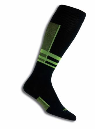 Thorlo Ultra-thin Ski Socks Green Xs
