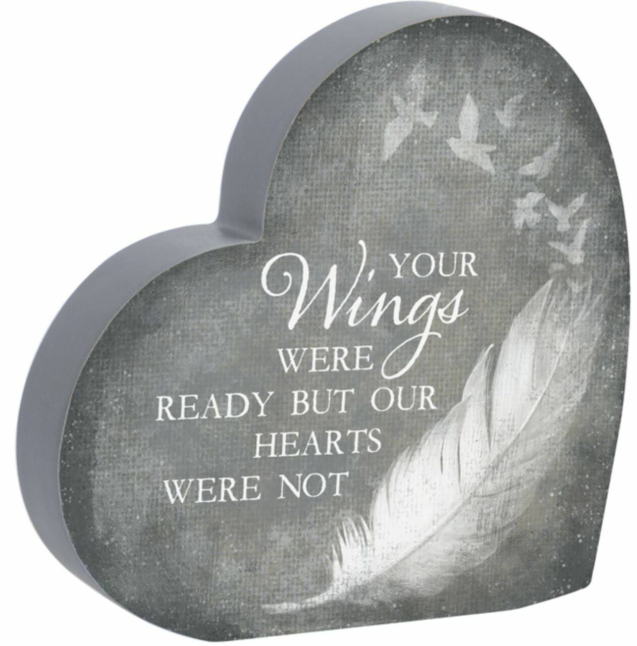 Your Wings Memorial Heart Sitter