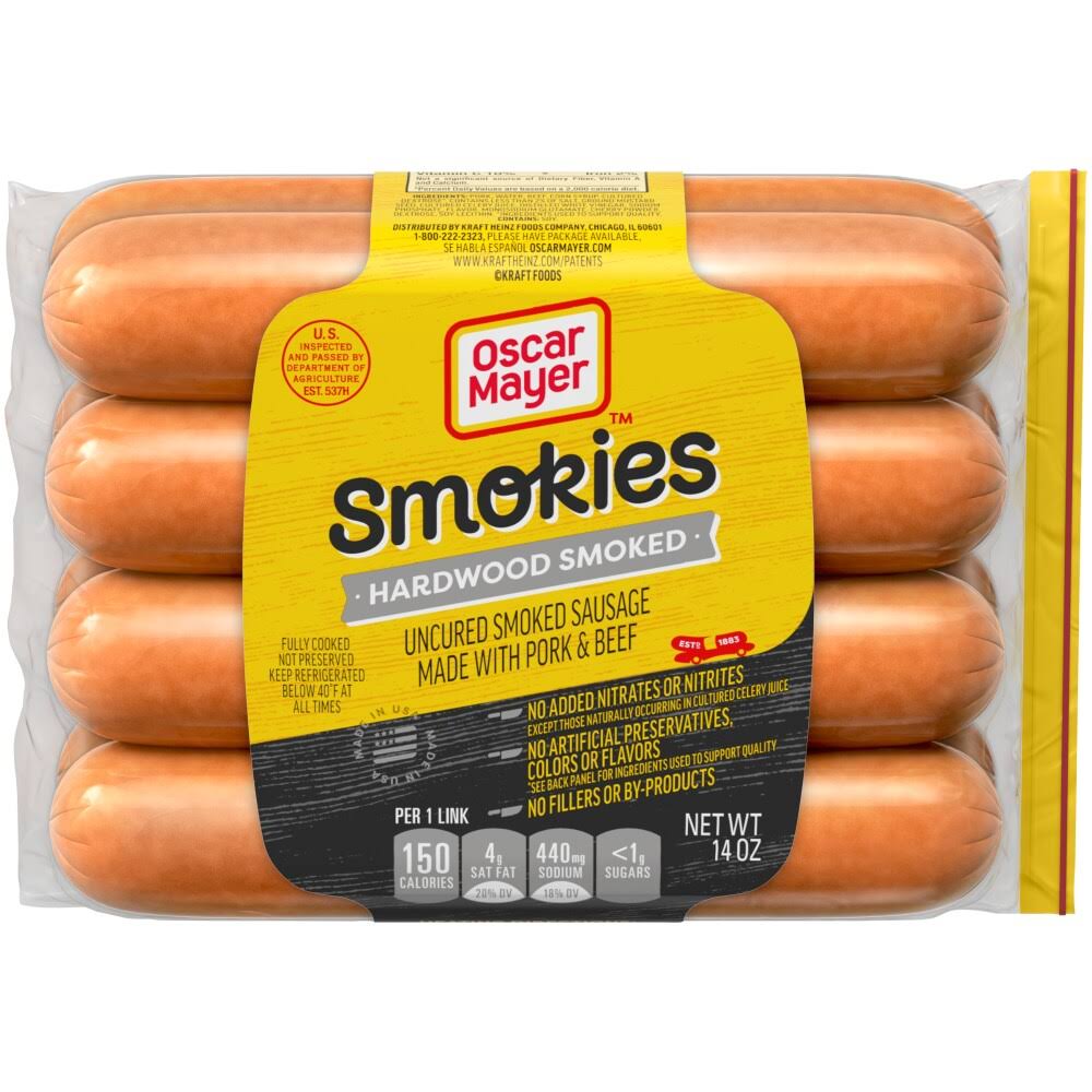 Oscar Mayer Smokies Hardwood Smoked Sausage