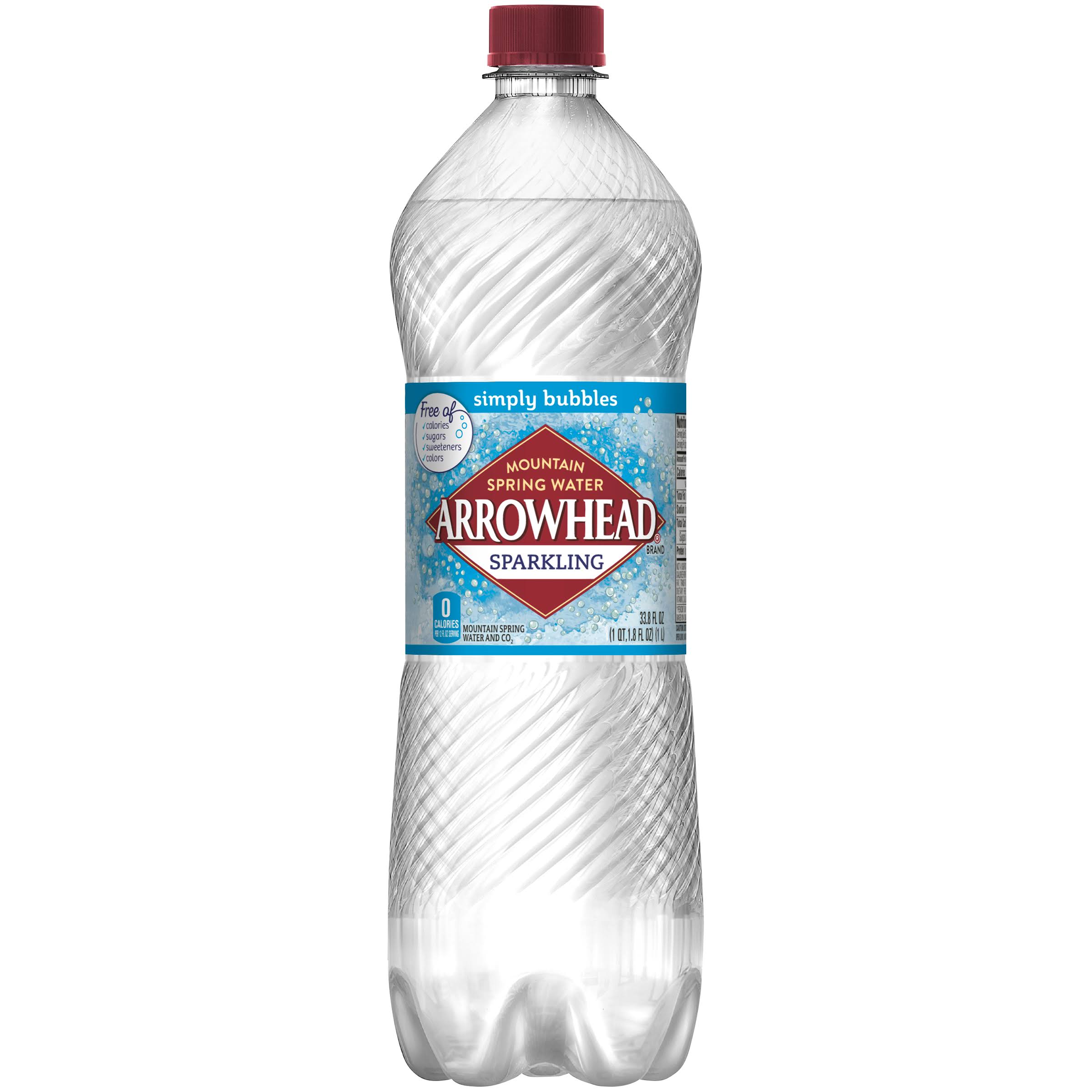ArrowHead Original Sparkling Mountain Spring Water - 33.8fl oz