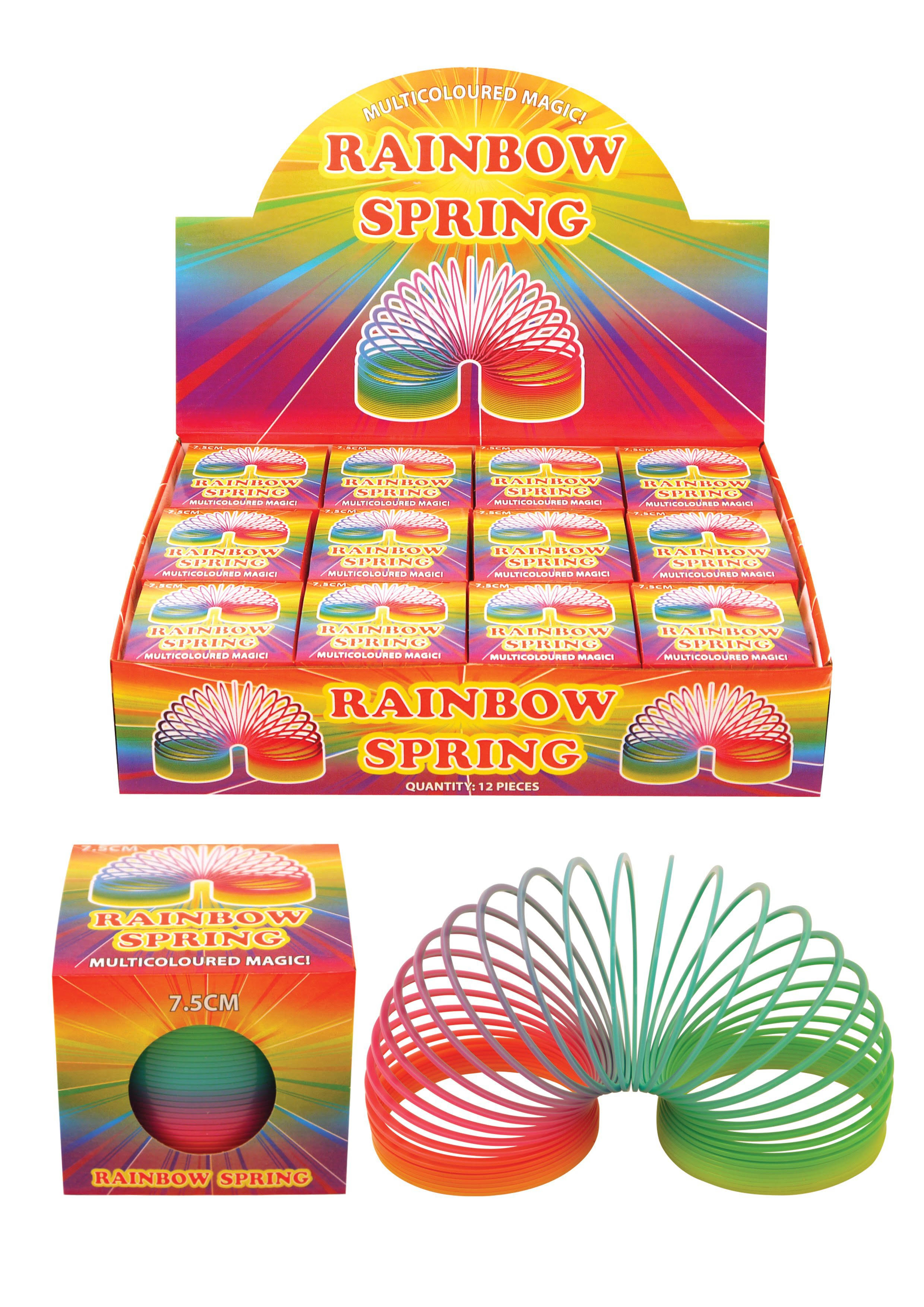 Rainbow Springy - 7cm