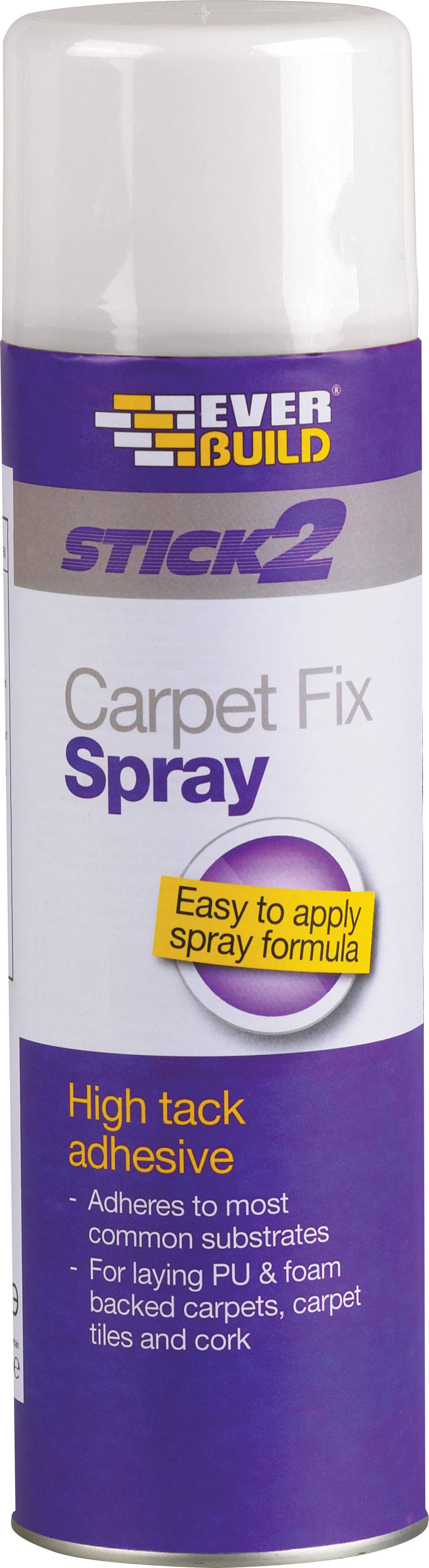 Everbuild Stick2 Carpet Fix Spray - 500ml