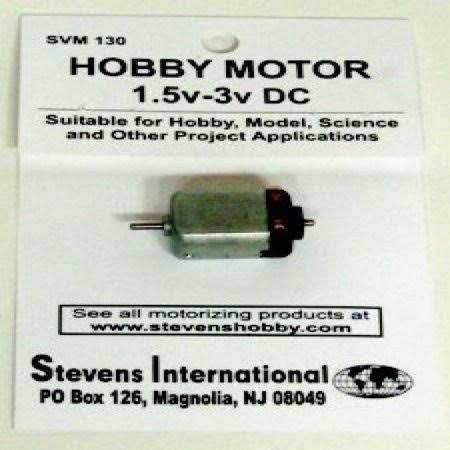 1.5 to 3V DC Small Electric Motor (Flat Sides) | Stevens International | Learning & Education | Free Shipping On All Orders | Delivery guaranteed