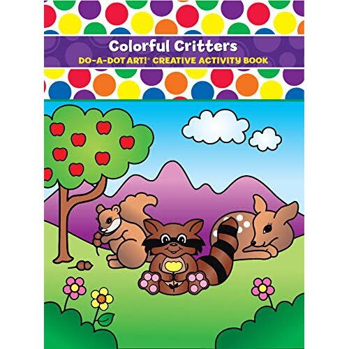 Colorful Critters Do-A-Dot Art Creative Activity Book