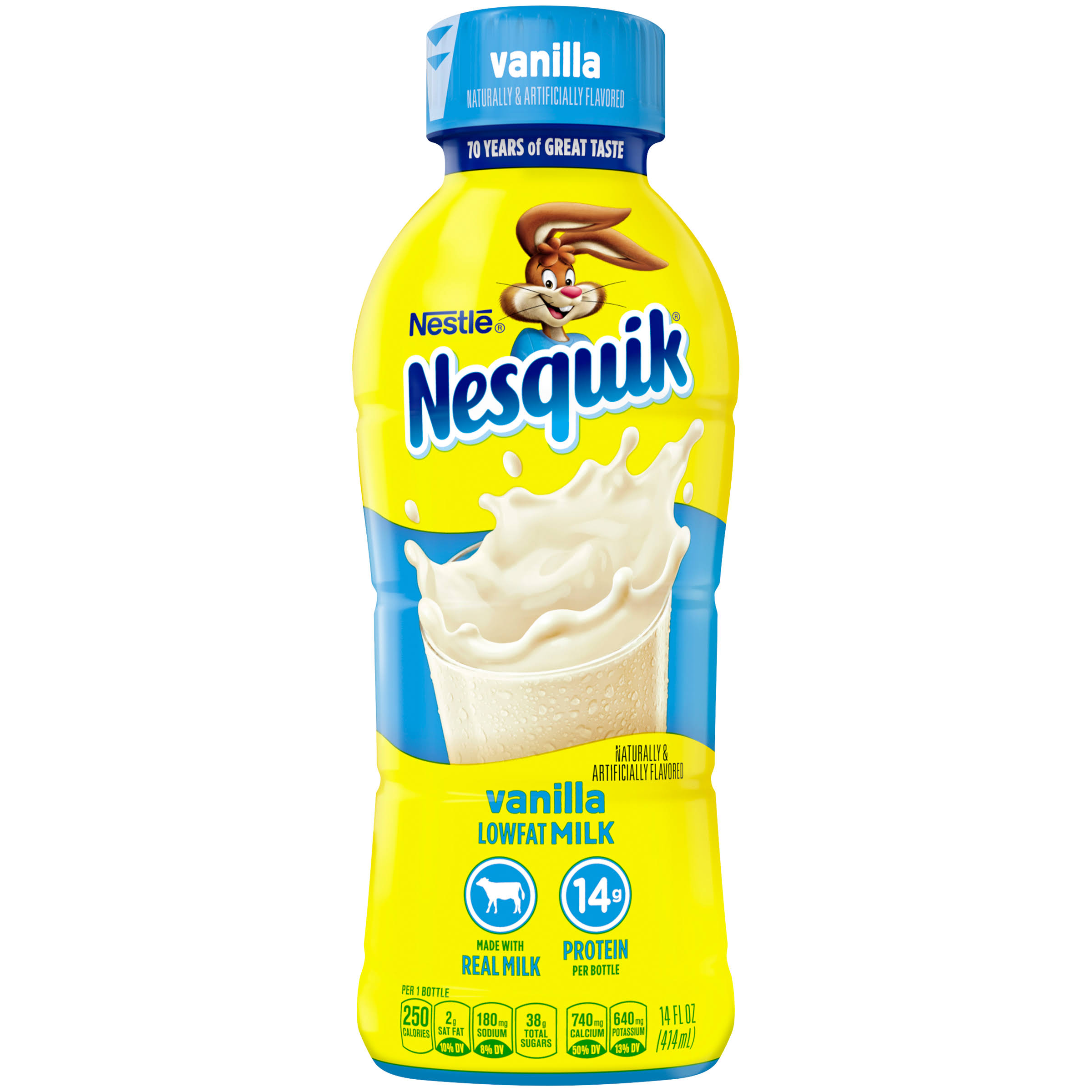 Nestle Nesquik Drink - Milk Vanilla, 414ml