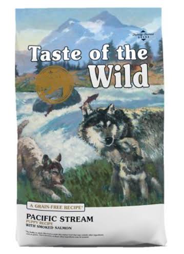 Taste of The Wild Pacific Stream Puppy Recipe Grain-Free Dry Dog Food