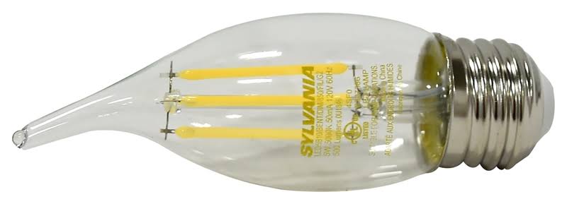 Sylvania 79767 LED 5W B10 5000K Dim Med Clear