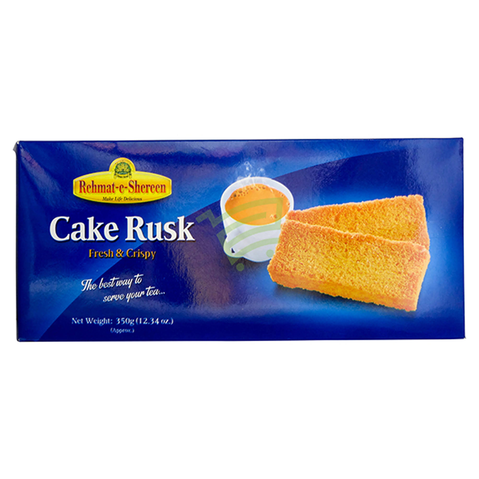 3 x 350g Packs of Cake Rusk Fresh & Crispy Rehmat-E-Shereen (Long B.b.d.)
