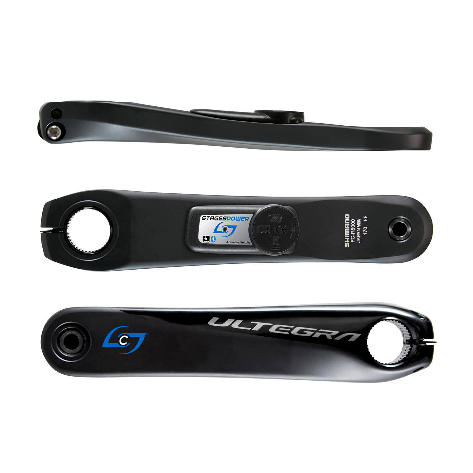 Stages G3 SHIMANO ULTEGRA R8000 Power Meter 165mm