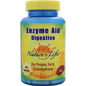 Nature's Life Enzyme Aid Digestive 100 Caps