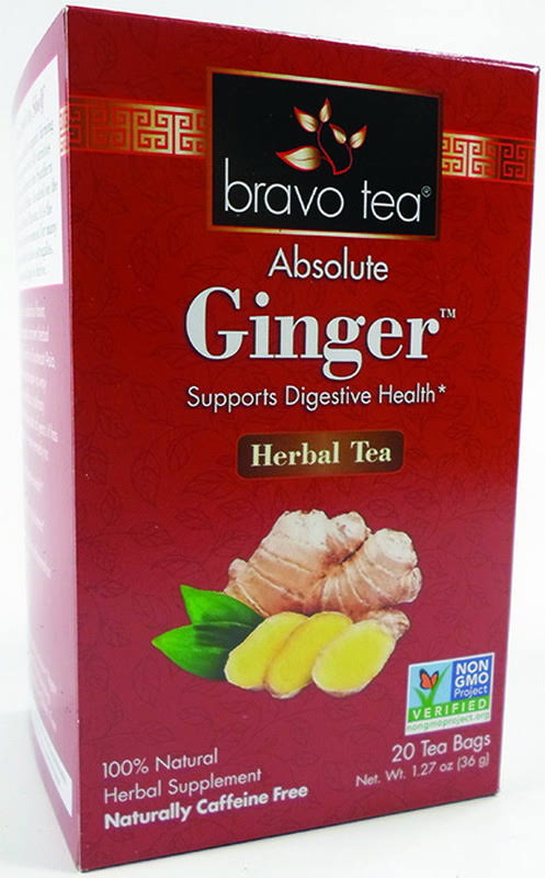 Bravo Tea 689523 20 Bag Ginger Tea, Price/each