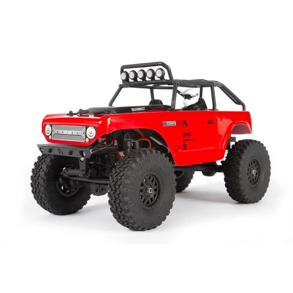 Axial Crawler SCX24 Deadbolt 1/24 Scale 4WD Rtr Red / AXI90081T1