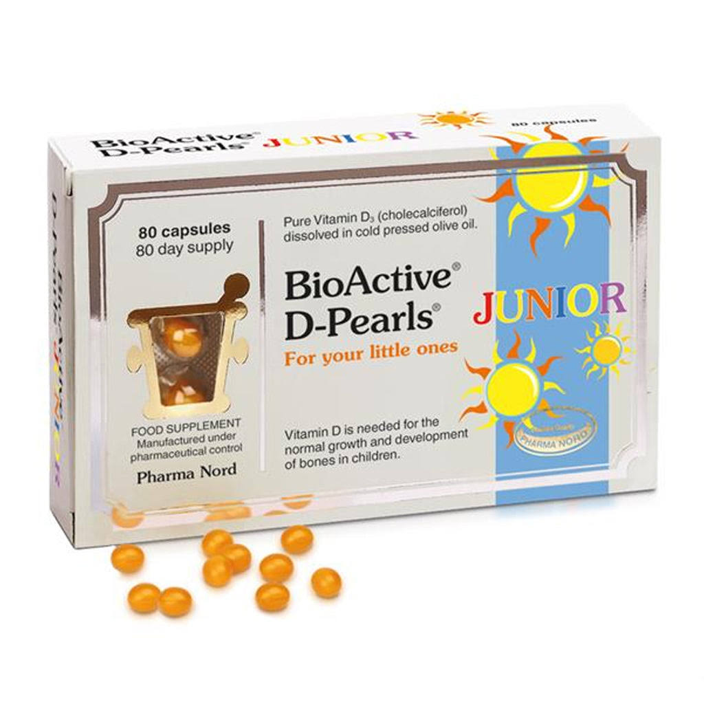 Bioactive D-Pearls Junior (80 Capsules)