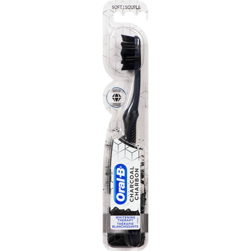 Oral-B Charcoal Toothbrush, Soft