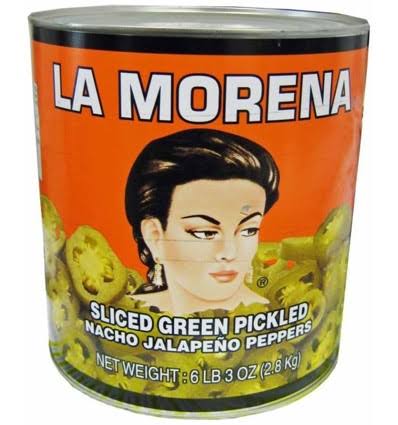 La Morena Sliced Green Jalapenos 200g
