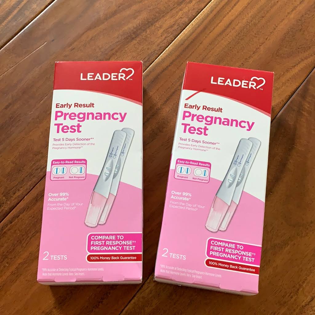 Leader Bath & Body | 4 Pregnancy Tests | Color: Pink/White | Size: Os | Dogmama's Closet