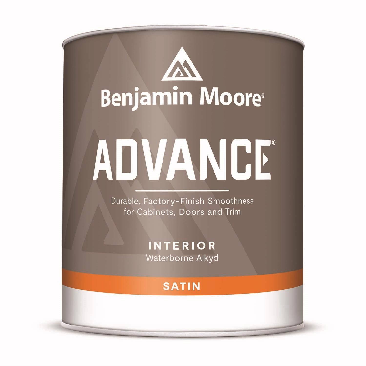 Benjamin Moore Advance Interior Paint- Satin (0792) - Quart / Code Color