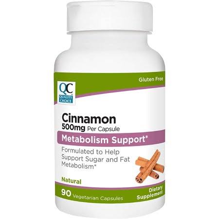 QC Cinnamon Dietary Supplement - 500mg