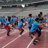 64 jeunes réfugiés découvrent l'athlétisme au stade Roi Baudouin