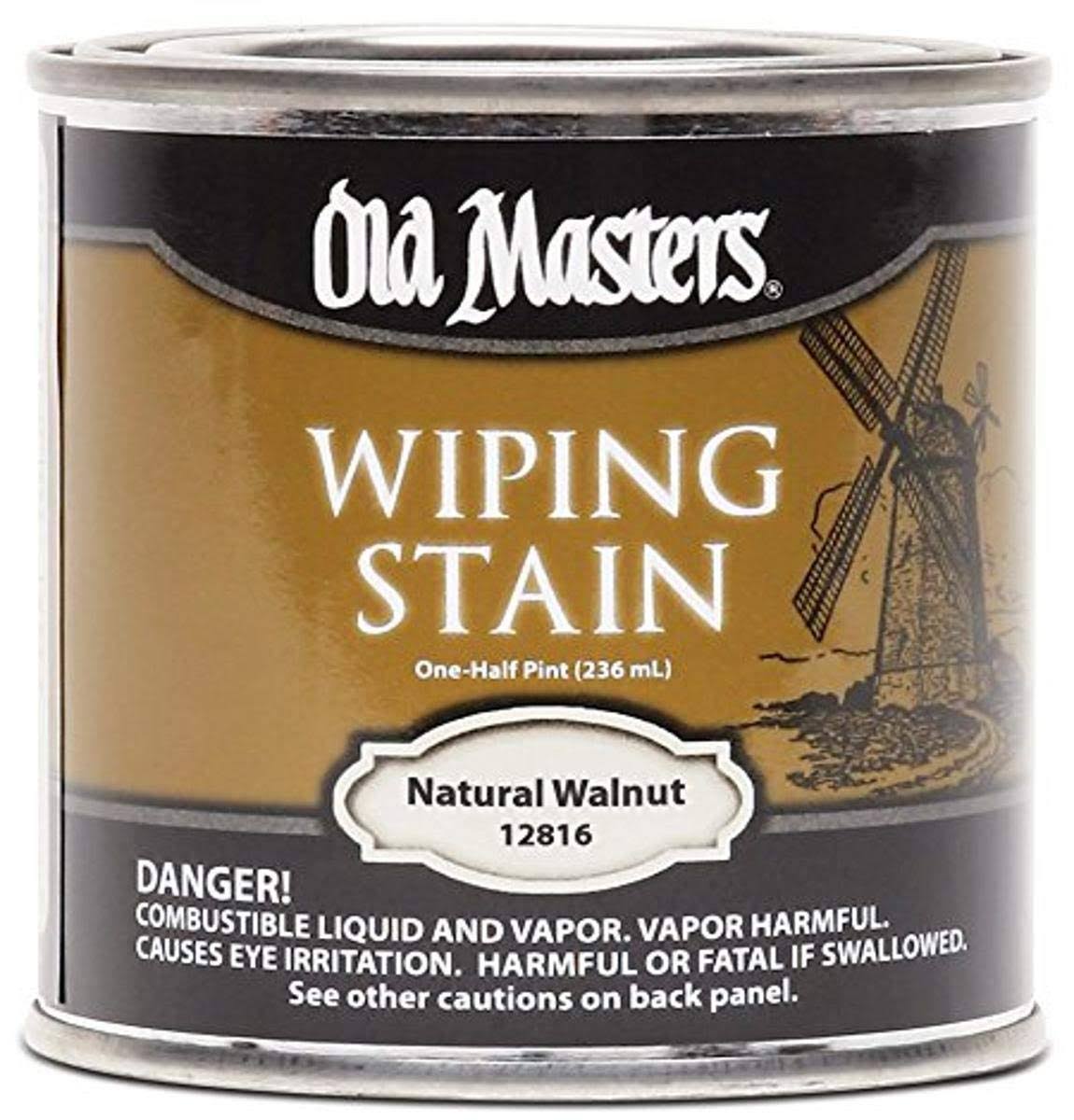 Old Masters Wiping Stain - Natural Walnut