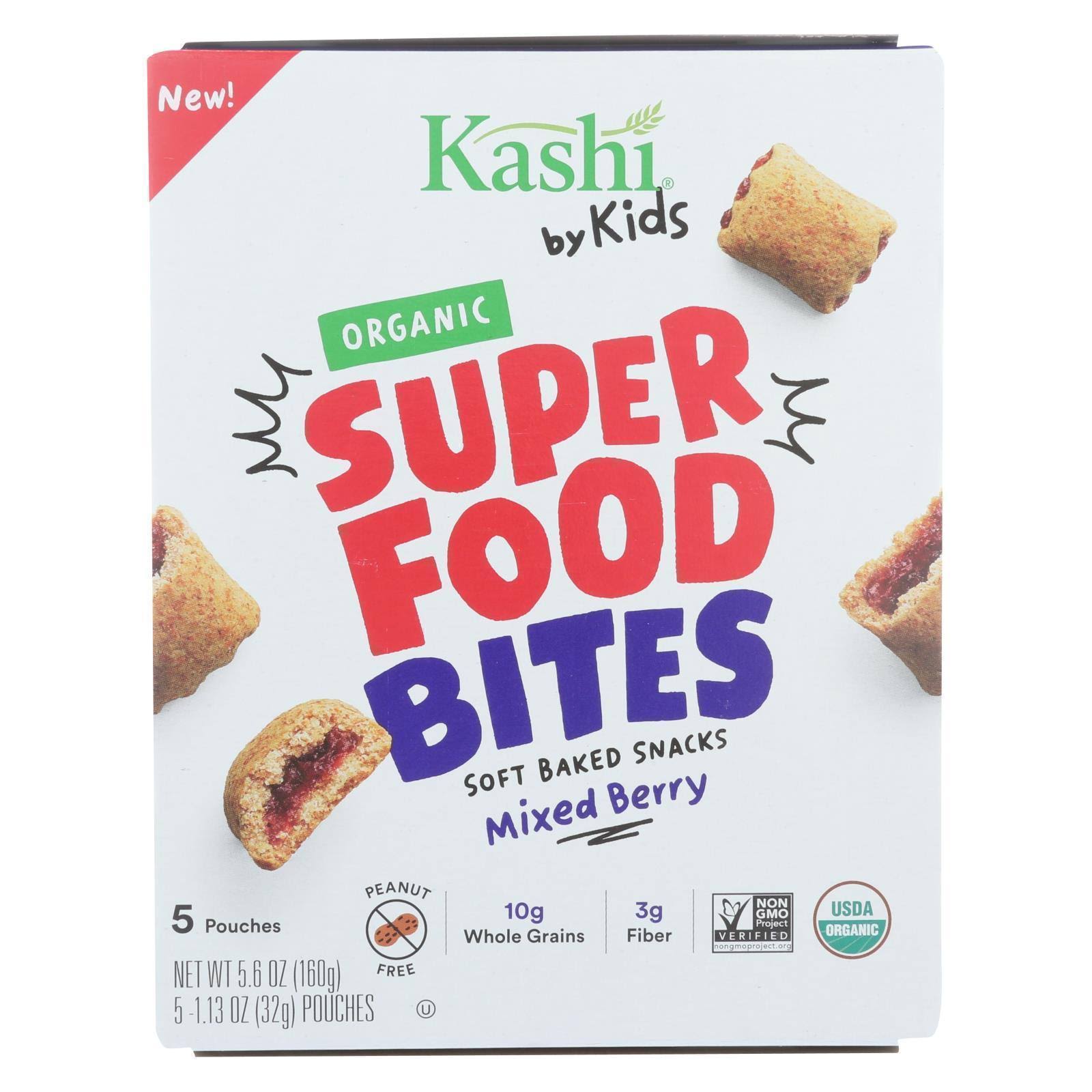 Kashi: Kids Mixed Berry Bites Organic, 5.6 Oz