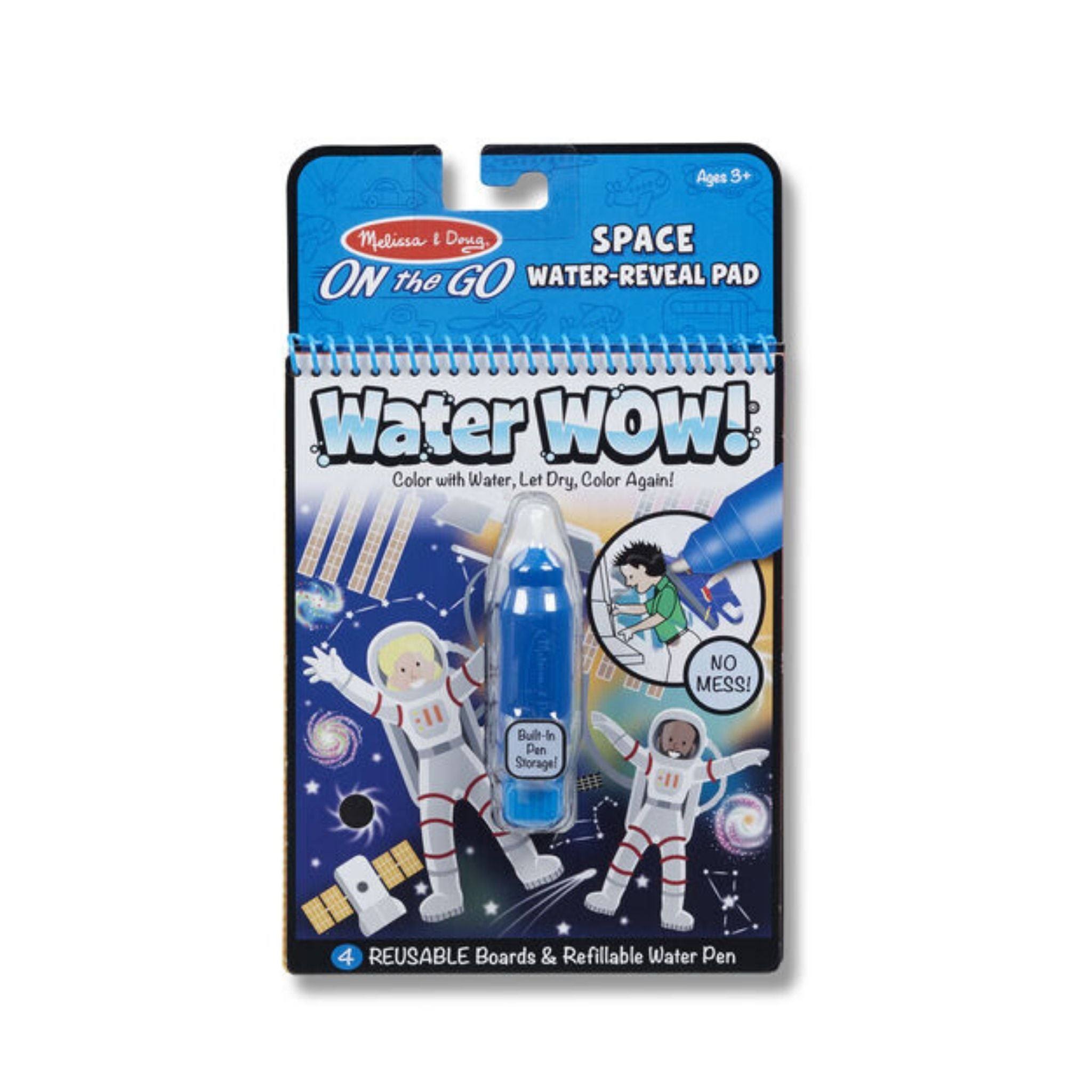 Melissa & Doug On The Go Water Wow! Travel Activity Book - Space