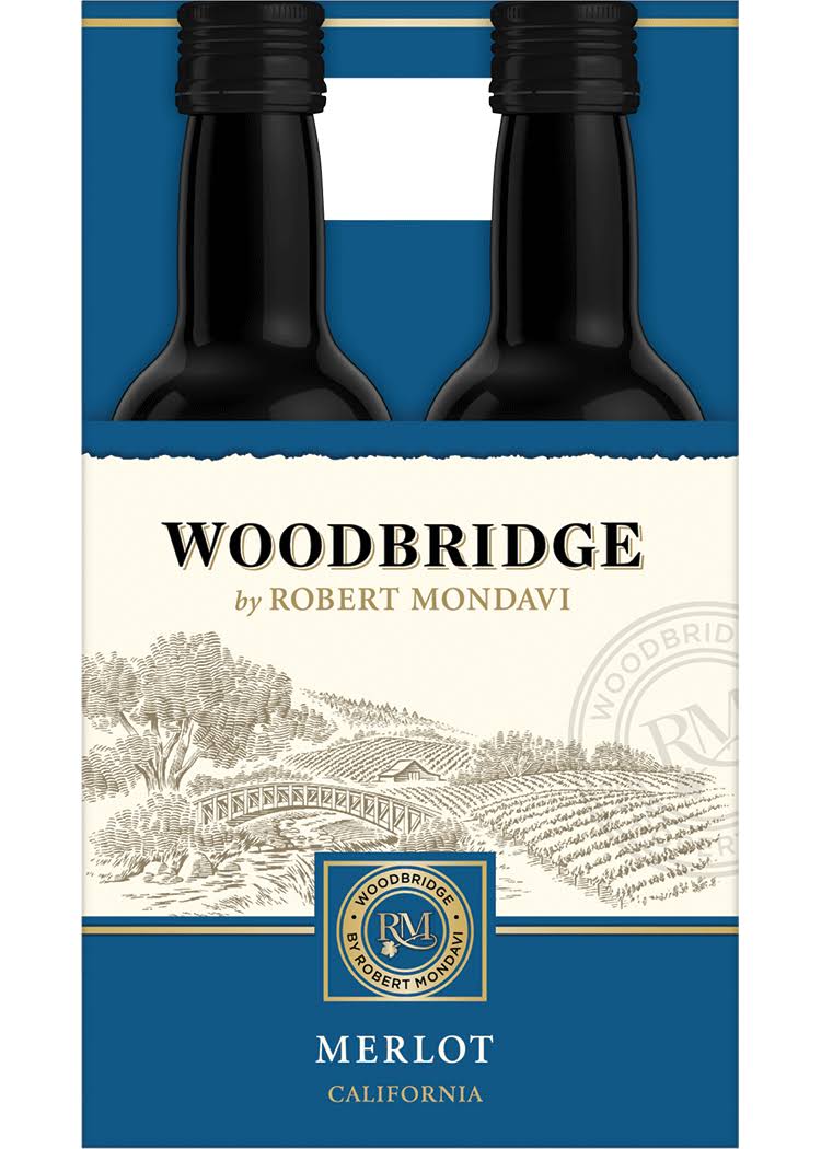 Woodbridge By Robert Mondavi Merlot - 4pk
