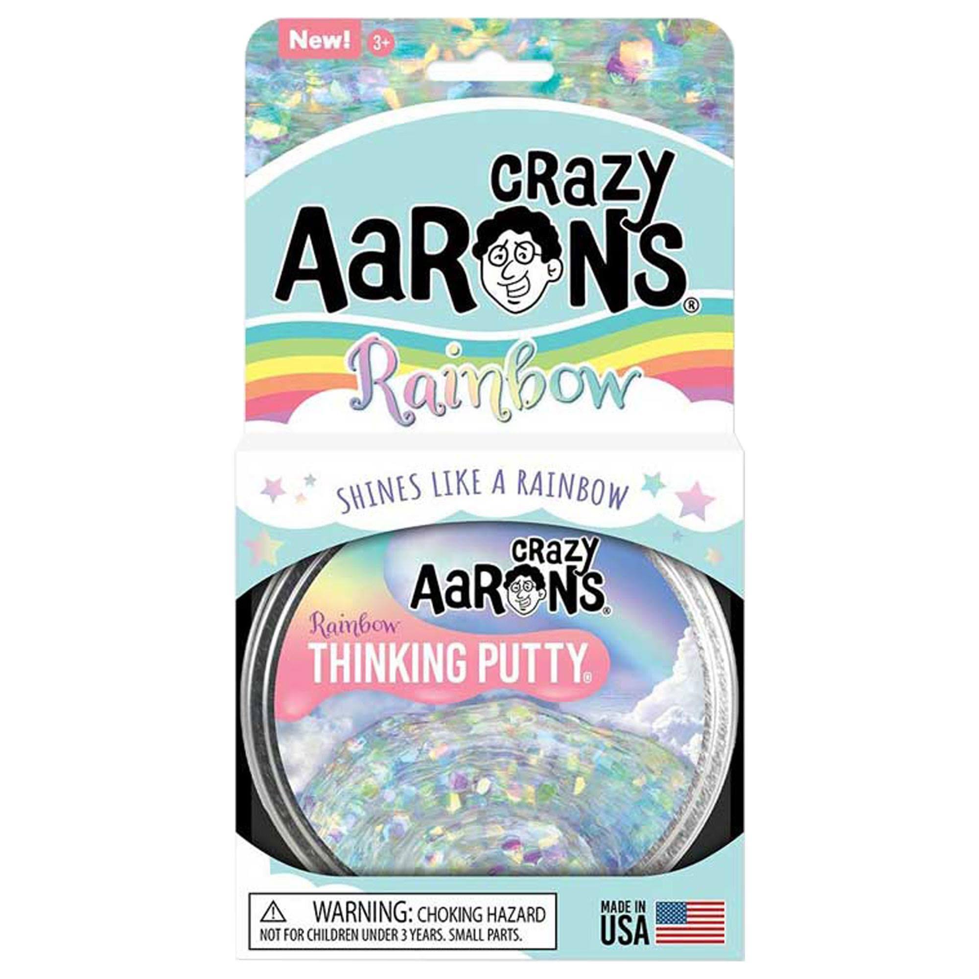 Crazy Aaron Rainbow Thinking Putty